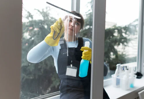 Nettoyage de vitres intérieures et extérieures à Saint-Porchaire